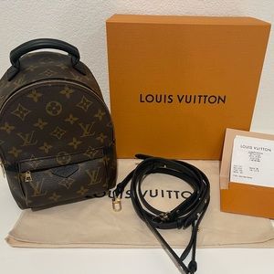Authentic Louis Vuitton Palm Springs Mini
